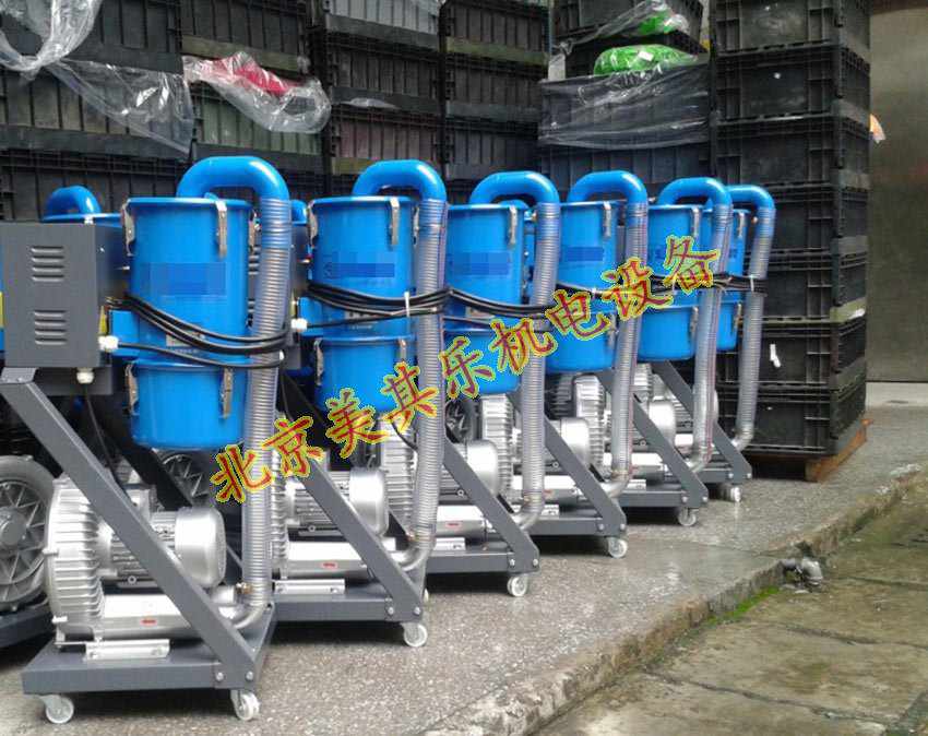 江蘇客戶使用高壓風(fēng)機配套上料機