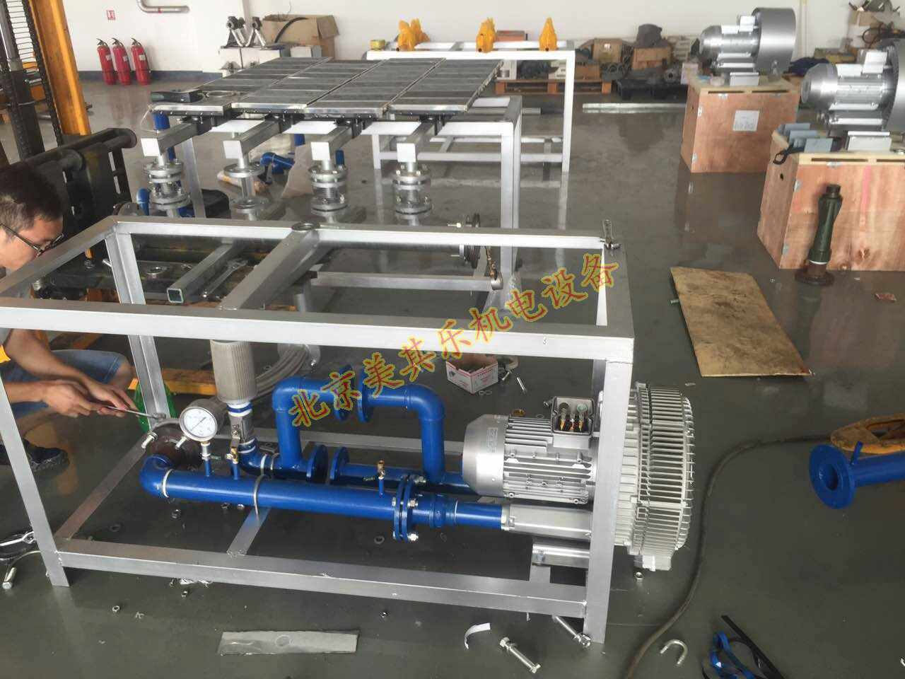 5.5kw雙葉輪高壓風(fēng)機用于增壓傳送系統(tǒng)